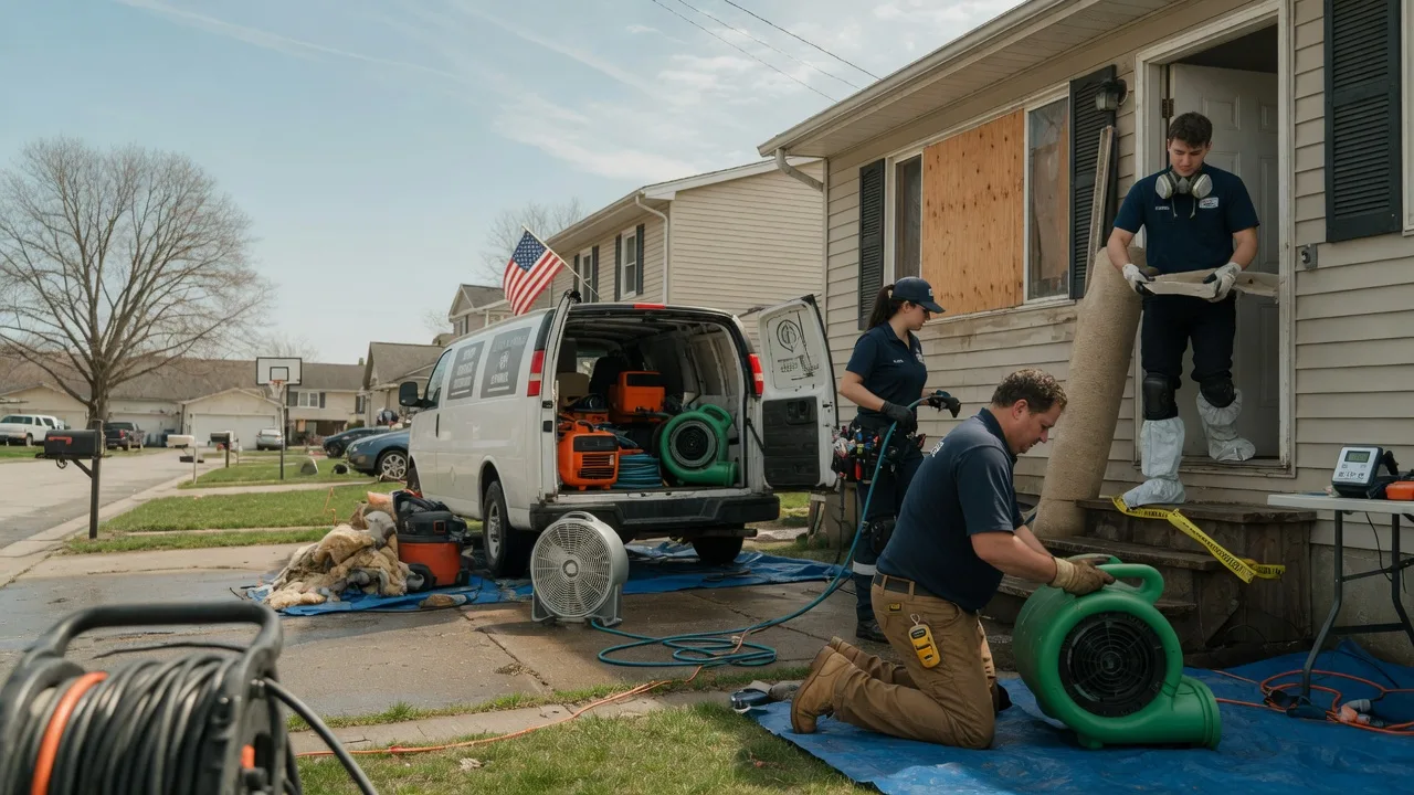 Water Damage Restoration in Garden, MI near me